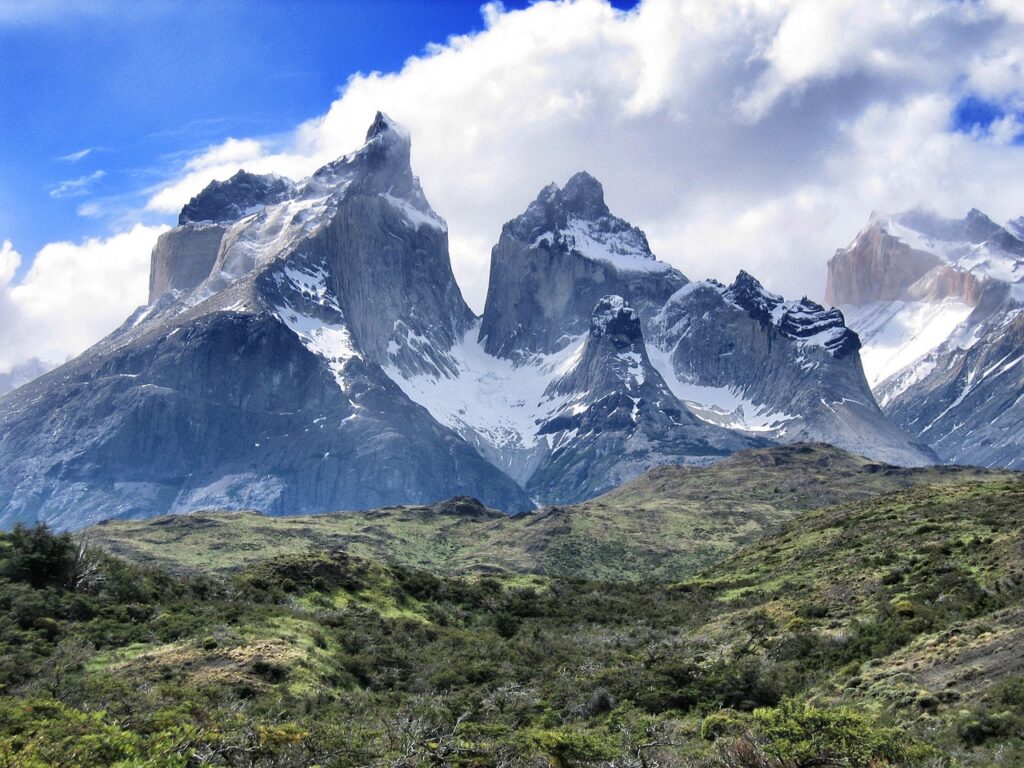 torres del paine, south america, mountains